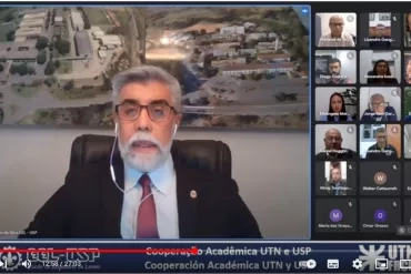 Prof. Silvio Silvério, Diretor da EEL/USP. Foto Reprodução do YouTube. 