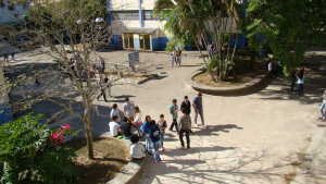 EEL. Estudantes no Campus. Foto: Área I. Simone Colombo